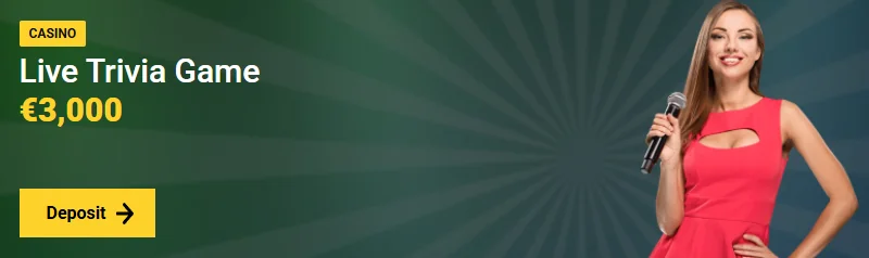 Zet Casino Live Trivia games